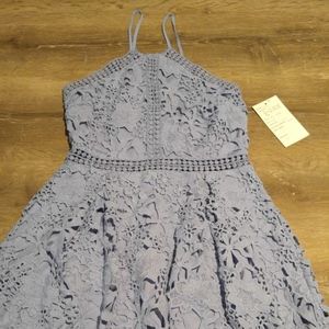 Blue Lace Dress